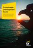 Sustainable Development Goals. What you need to know about the Sustainable Development Goals and how EY can help