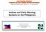 Indices and Early Warning Systems in the Philippines