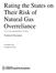 Rating the States on Their Risk of Natural Gas Overreliance
