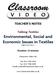 Environmental, Social and Economic Issues in Textiles