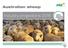 Australian sheep. Industry projections 2016