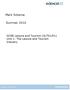 Mark Scheme. Summer GCSE Leisure and Tourism (5LT01/01) Unit 1: The Leisure and Tourism Industry