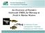 Florida Department of Environmental Protection An Overview of Florida s Statewide TMDL for Mercury in Fresh & Marine Waters