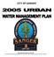 CITY OF SANGER. Approved Final Effective 02/21/08 The Public Works Department prepared this 2005 urban water management plan for the City of Sanger.