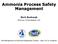 Ammonia Process Safety Management