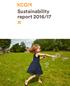Sustainability report 2016/17
