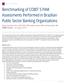 Benchmarking of COBIT 5 PAM Assessments Performed in Brazilian Public Sector Banking Organizations