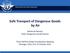 Safe Transport of Dangerous Goods by Air