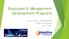 Employee & Management Development Programs. Chad V. Sorenson, SPHR, SHRM-SCP Adaptive HR Solutions June 14, 2017
