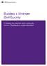 Building a Stronger Civil Society. A strategy for voluntary and community groups, charities and social enterprises