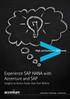 Experience SAP HANA with Accenture and SAP