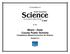 Miami - Dade County Public Schools Competency Based Curriculum for Science