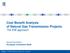 Cost Benefit Analysis of Natural Gas Transmission Projects The EIB approach