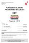 FUNDAMENTAL WORD PROCESSING SKILLS (21) KEY. Regional Job 1 Letter (100 points) Job 2 Memorandum (100 points)