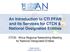 An Introduction to CTI PFAN and its Services for CTCN & National Designated Entities
