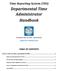 Departmental Time Administrator Handbook