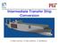 Intermediate Transfer Ship Conversion. LT Mark Johnson, LT Cara LaPointe, LT Jip Mosman