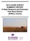 2016 LEASE SURVEY SUMMARY REPORT K-State Research and Extension Post Rock District JEWELL County