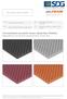 Convoluted acoustic foam absorber SH002