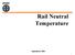 Rail Neutral Temperature