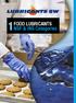 FOOD GRADE PRODUCTS. FOOD LUBRICANTS 1NSF & INS Categories