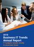 Business IT Trends Annual Report IT budgets remain steady in uncertain times