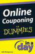 Online Couponing In A Day