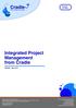 3SL. Cradle-7. Integrated Project Management from Cradle. From concept to creation... RA002/03 March 2017