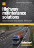 Highway maintenance solutions
