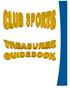 TABLE OF CONTENTS. Club Sports Office