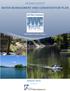 PROGRESS REPORT WATER MANAGEMENT AND CONSERVATION PLAN