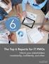 The Top 6 Reports for IT PMOs