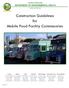 Construction Guidelines for Mobile Food Facility Commissaries