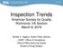 Inspection Trends. American Society for Quality Richmond, VA Section March 8, 2016