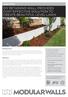 DIY RETAINING WALL PROVIDES COST-EFFECTIVE SOLUTION TO CREATE BEAUTIFUL LEVEL LAWN