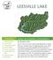 LEESVILLE LAKE 9/30/2014 RAPID WATERSHED ASSESSMENT INTRODUCTION