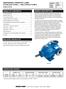 UNIVERSAL PRODUCT LINE: STAINLESS STEEL MAG DRIVE PUMPS TABLE OF CONTENTS SERIES DESCRIPTION RELATED PRODUCTS OPERATING RANGE