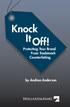 Knock It Off! Protecting Your Brand From Trademark Counterfeiting. by Andrea Anderson