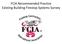 FCIA Recommended Practice Existing Building Firestop Systems Survey