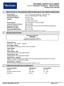 MATERIAL SAFETY DATA SHEET C. E. T. Enzymatic Toothpaste Seafood Flavor Product Code: CET202