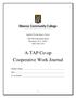 A-TAP Co-op Cooperative Work Journal