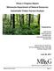 Phase 1 Progress Report Minnesota Department of Natural Resources Sustainable Timber Harvest Analysis