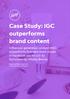 Case Study: IGC outperforms brand content