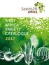 WEST AFRICA VARIETY CATALOGUE 2017