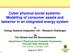 Cyber physical social systems: Modelling of consumer assets and behavior in an integrated energy system