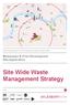 Site Wide Waste Management Strategy