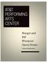 Margot and Bill Winspear Opera House. Technical Specifications