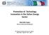 Promotion of Technology Innovation in the Italian Energy Sector