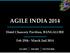AGILE INDIA Hotel Chancery Pavilion, BANGALORE! Feb 25th - March 2nd 2014 LEARN SHARE NETWORK 1