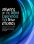 Delivering on the Digital Experiences that Drive Efficiency. How states rank in customer experience maturity and how and why they should get ahead